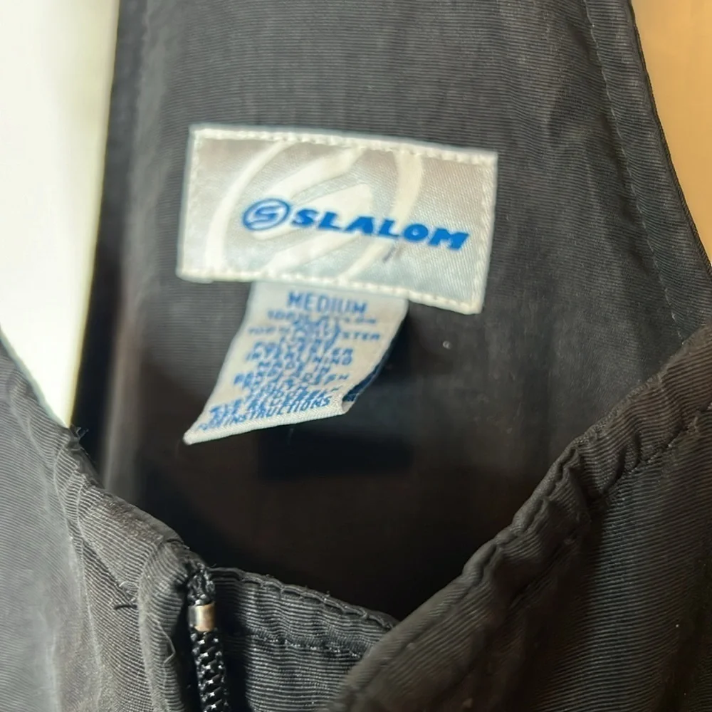 Youth Slalom Insulated Bibs Overalls Medium Black